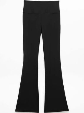 Athleta Elation Flare: High Waist, Black Boot-Cut Flare Yoga Pants